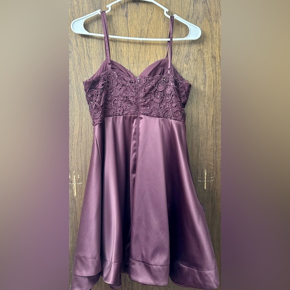 Beaded Ruffled Dress - Picture 2 of 3